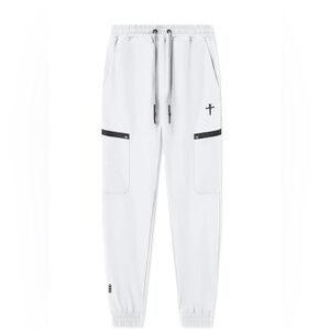 Men's Three Nails Apex jogger in stone grey size M